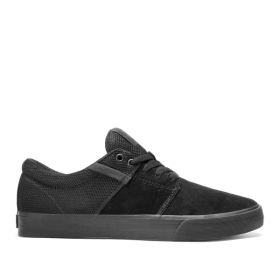 Tenis Bajos Supra STACKS II VULC Mujer Negras/Negras/Negras (MX-29589)